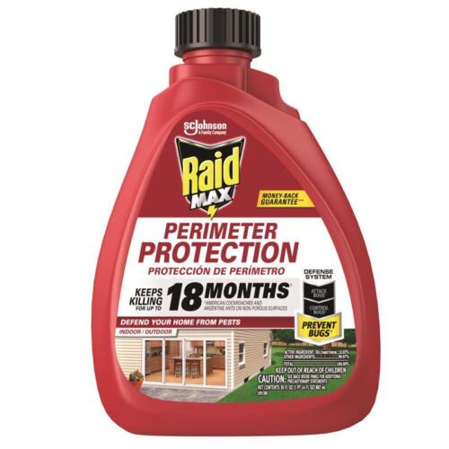 Raid Maximum Perimeter Protection Bug Barrier REFILL 30.OZ CASE PK 6