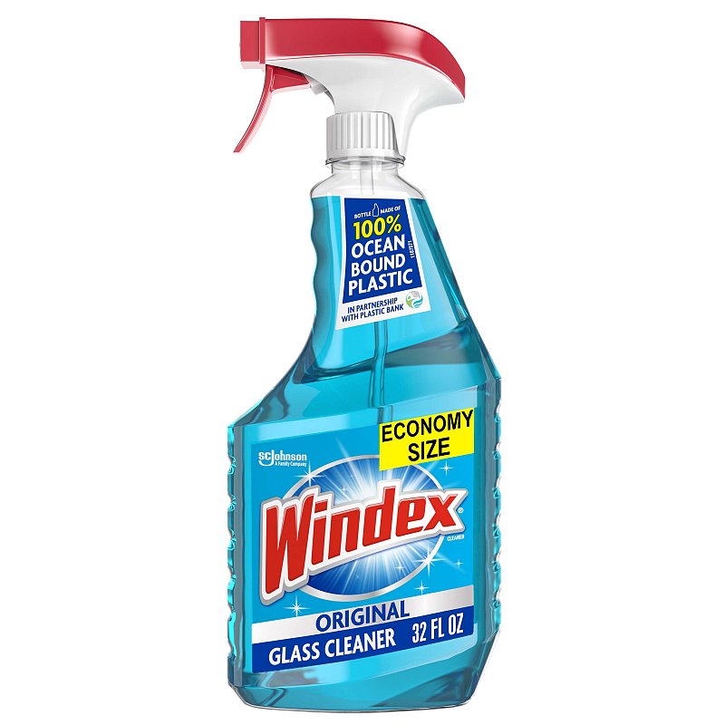 WINDEX GLASS CLEANER 32.OZ CASE PK 8