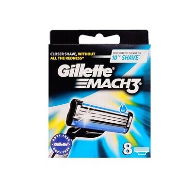 GILLETTE MACH3 BLADE 8CT CASE PK 10