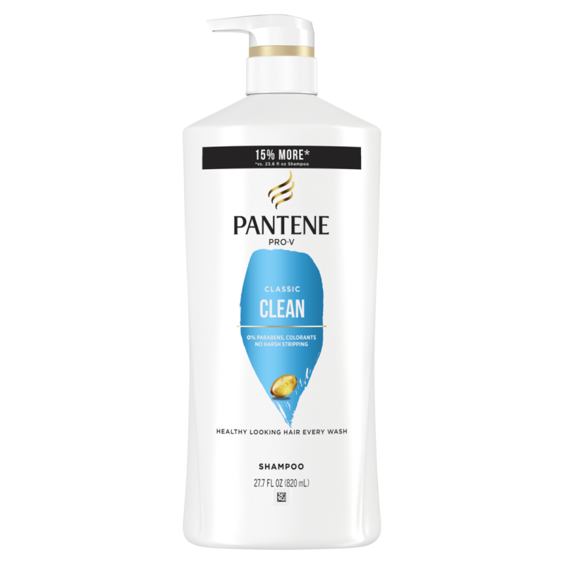 PANTENE SHAMPOO CLASSIC CLEAN 27.7 OZ CASE PACK 4