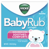 VICKS BABYRUB SOOTHERS & COMFORTS 7.76OZ/50G CASE PK 36