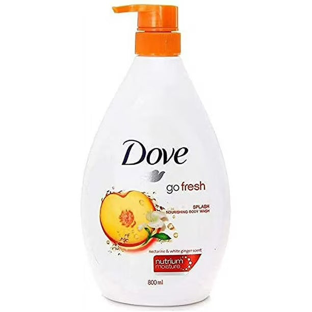 DOVE BODY WASH RSPLASH 800ML/27.05OZ  CASE PK 12