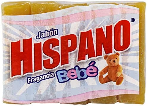 HISPANO Soap, Bebé - 5 Pack (Case of 10)