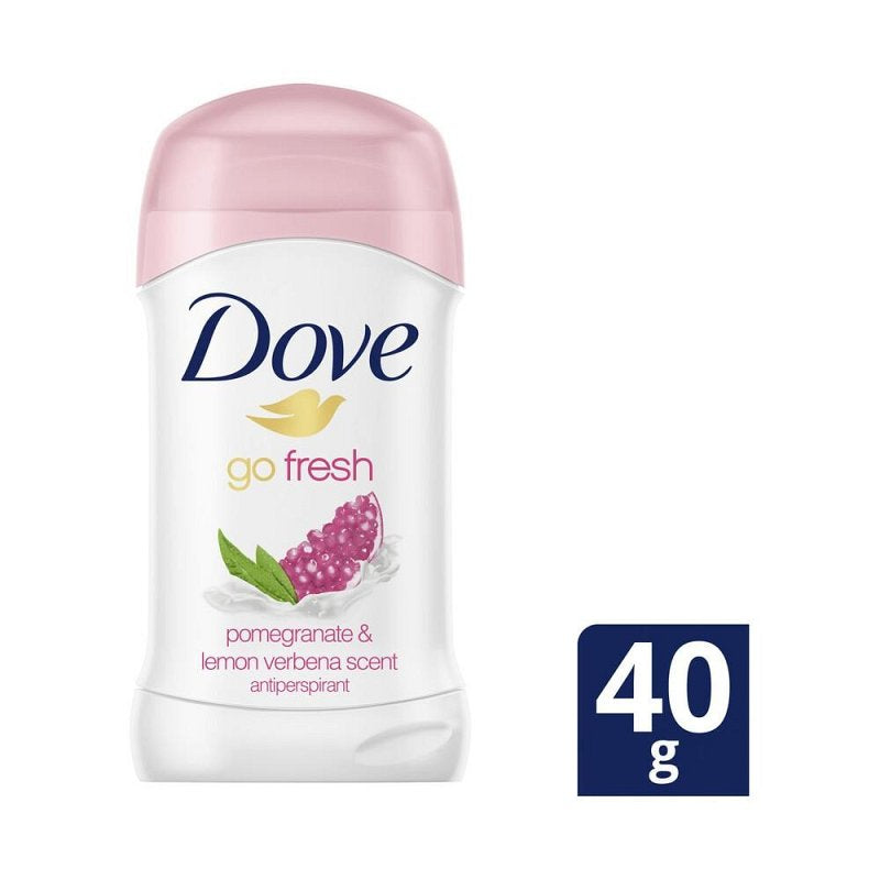 DOVE DEO STICK POMEGRANATE & LEMON VERBENA  40G CASE PK 12