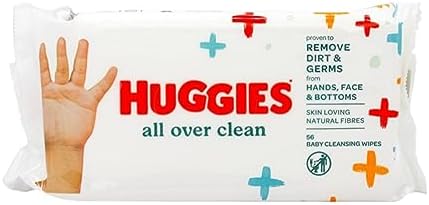 HUGGIES Wipe All Over Clean 56 Ct CASE PK  10