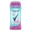 DEGREE W 2.6OZ SHEER POWDER TWIN PK CASE PK 6