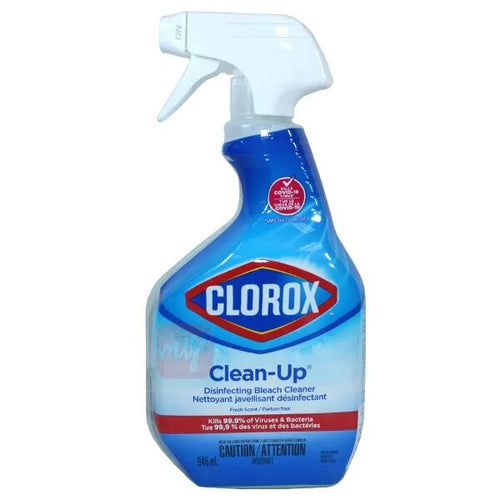 CLOROX  BLEACH TRIGGER CLEAN UP FRESH SCENT 946ML/32.OZ CASE PACK  9