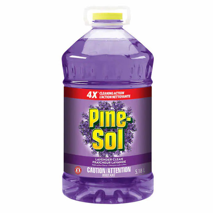 PINE SOL MULTI-SURFACE LAVENDER CLEAN 5.18 LT 175 OZ CASE PK 3