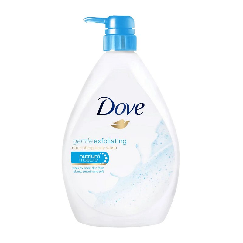 DOVE BODYWASH 550ML GENTILE EXFOLIATING  CASE PACK 12