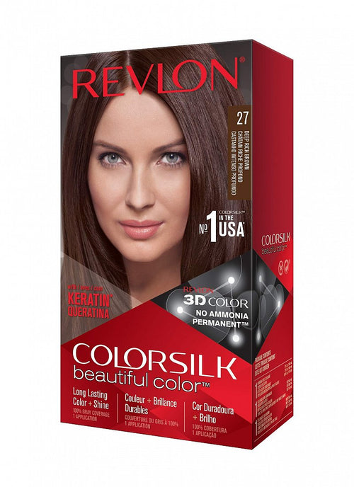 REVLON # 27 DEEP RICH BROWN CASE PK 12