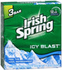 IRISH SPRING BAR SOAP ICY BLAST 3.75 OZ PACK OF 3-CASE PK 18