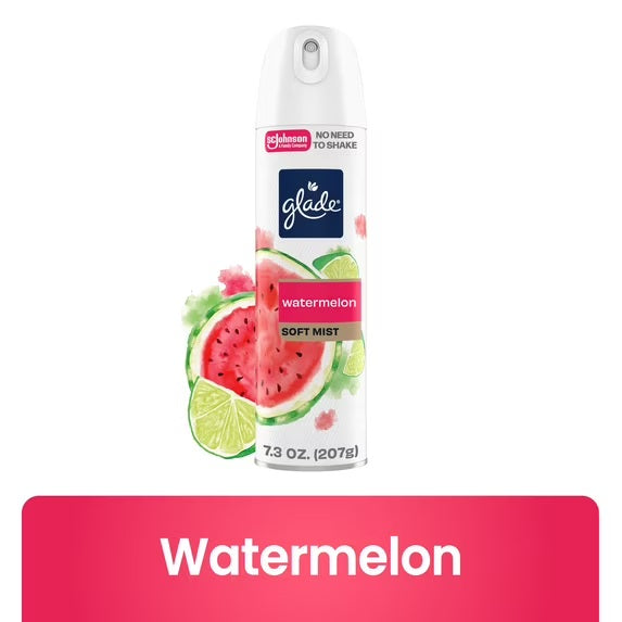 GLADE AIR FRESHENER WATERMEL  7.3 OZ CASE PK 6