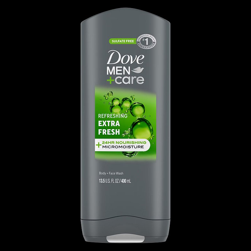 DOVE MEN BW EXTRA  FRESH 400ML CASE PK 12