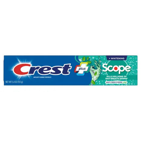 CREST TOOTHPASTE SCOPE WHITENING 5.4 CASE PK 40