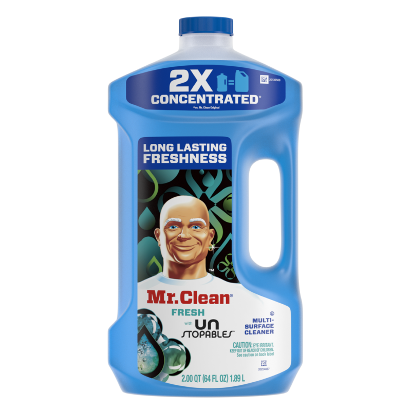 MR.CLEAN  MULTI SURFACE CLEANER UNSTOPABLES   SCENT 64 OZ CASE OF 4