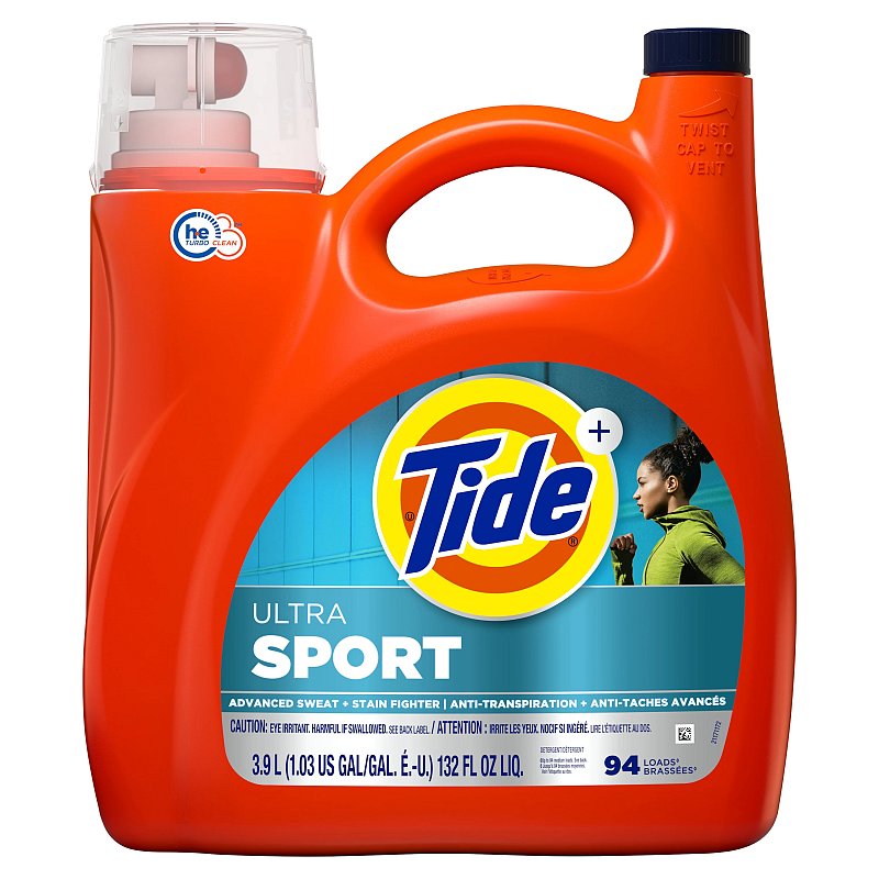 TIDE LQ LAUNDRY FEBREZE SPORT HE 132 OZ CASE PK 4