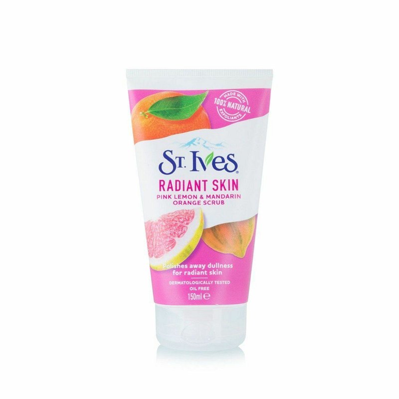 ST.IVES FACIAL SCRUB 150 ML PINK LEMON & MANDARIN  CASE PK 6