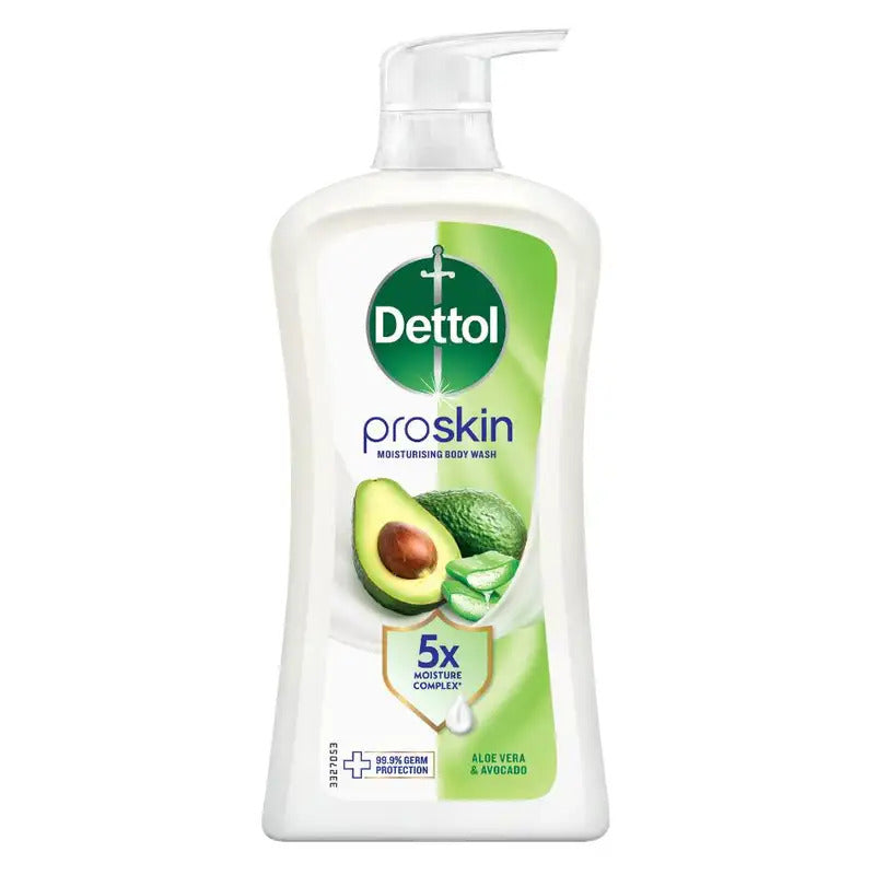DETTOL BODY WASH ALOE & AVOCADO 900G CASE PK 12