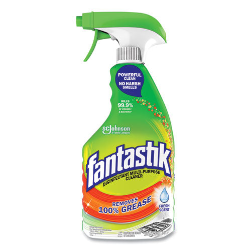 FANTASTIK DESINFECTANT MULTI-PURPOSE FRESH SCENT 32 OZ CASE PK 8