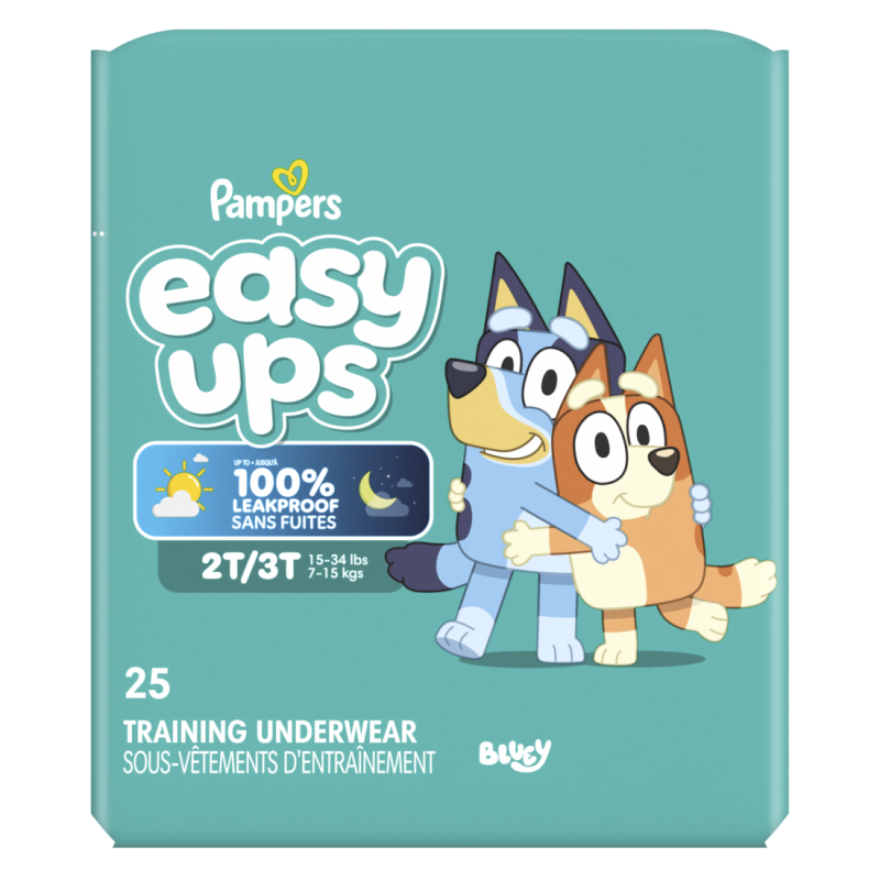 PAMPERS EASYUP JUMBO BOY 2T 3T 25CT CASE PK 4