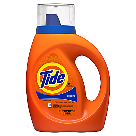 TIDE LQ LAUNDRY DETERGENT  ORIGINAL 42 OZ CASE PK 6