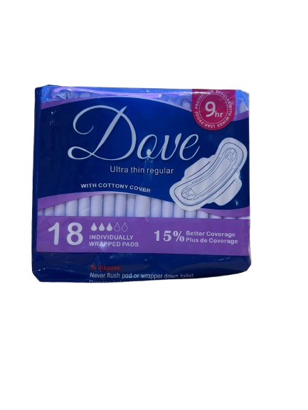 DOUE ULTRA THIN REGULAR SIZE 3 WITH WINGS 18CT CASE PK 12