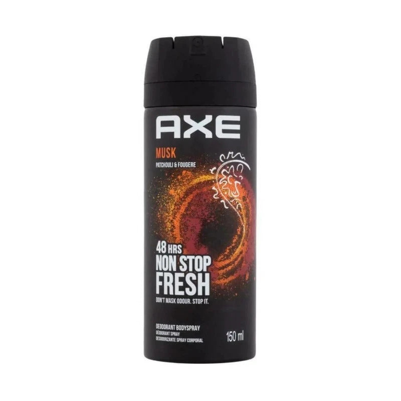 AXE DEO SPRAY MUSK 150 ML CASE PK 6 ( Mstr Case Pk 12X6 )