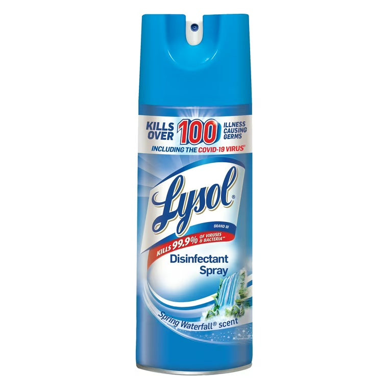 LYSOL DISINF SPRING WATERFALL 12.5 OZ CASE PACK 12