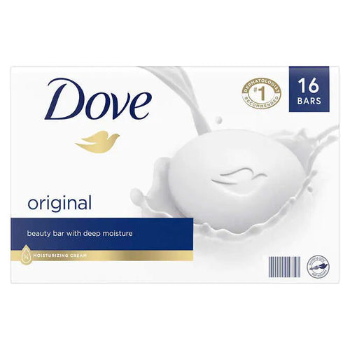 DOVE SOAP ORIGINAL 3.75OZ PACK OF 16-CASE PK 6