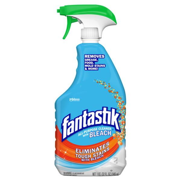 FANTASTIK CLEANING SPRAY WITH BLEACH 32 OZ CASE PACK 8