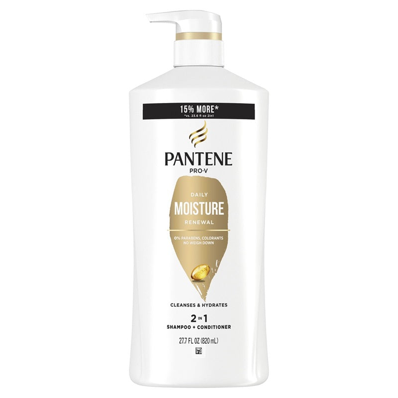 PANTENE 2 IN 1 MOISTURE RENEWAL 27.7 OZ CASE PACK 4