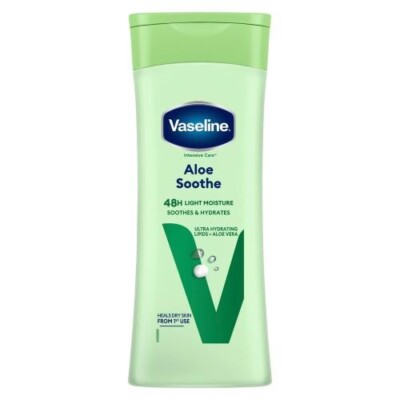 VASELINE LOTION ALOE SOOTHE 400ML CASE PK 6