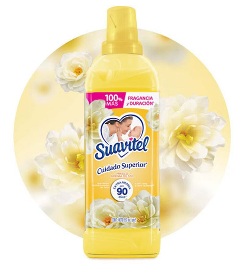 SUAVITEL FABRIC SOFTNER SOL 850ml/28oz CASE PK 12