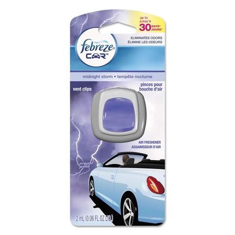 FEBREZE CAR MIDNIGHT STORM 1 COUNT CASE PACK 8