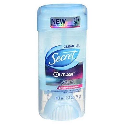 SECRET CLEAR GEL 2.6 OZ CASE PACK 12